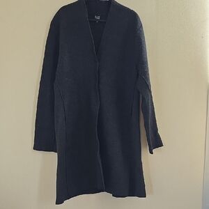 Eileen Fisher Charcoal Gray Women's Coat